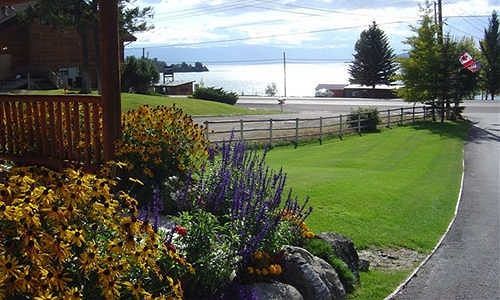 Somers Bay Log Cabin Lodging Hotel Exterior foto