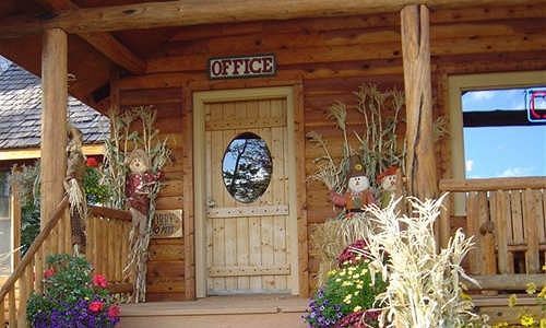 Somers Bay Log Cabin Lodging Hotel Exterior foto