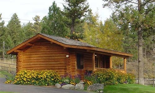 Somers Bay Log Cabin Lodging Hotel Exterior foto